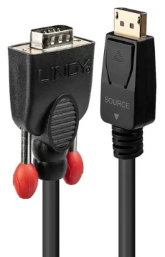 Lindy DisplayPort na VGA / Adaptér / 1 m / 1920x1200 px (41941)