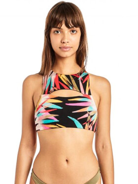 Billabong SOL SEARCHER CROSS H PALM dvoudílné plavky - S