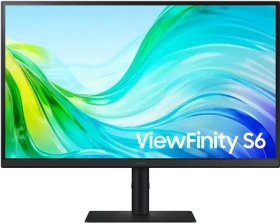 27" Samsung ViewFinity S6 černá / Monitor / IPS / 2560x1440 / 100 Hz / 300 cd/m2 / 2x HDMI + DP / VESA (LS27F612EAUXEN)