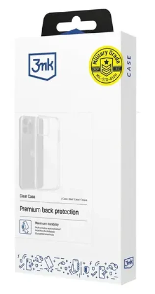 3mk Clear Case čirá / Zadní kryt / Motorola Moto G57 Power (5903108739825)
