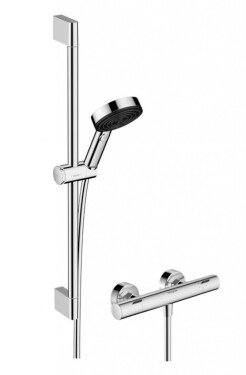 HANSGROHE - Pulsify Select S Sprchový set s termostatem, 3 proudy, EcoSmart, chrom 24262000
