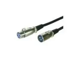 MicroConnect XLR kabel XLR (M) - XLR (F) 1m černá (XLRMF1)