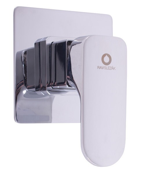 RAV Slezák - YUKON - Sprchová baterie podomítková 1-cestná s tělesem, Chrom YU183 YU183