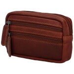 Kožená malá taška na doklady GW Rendy, hnědá